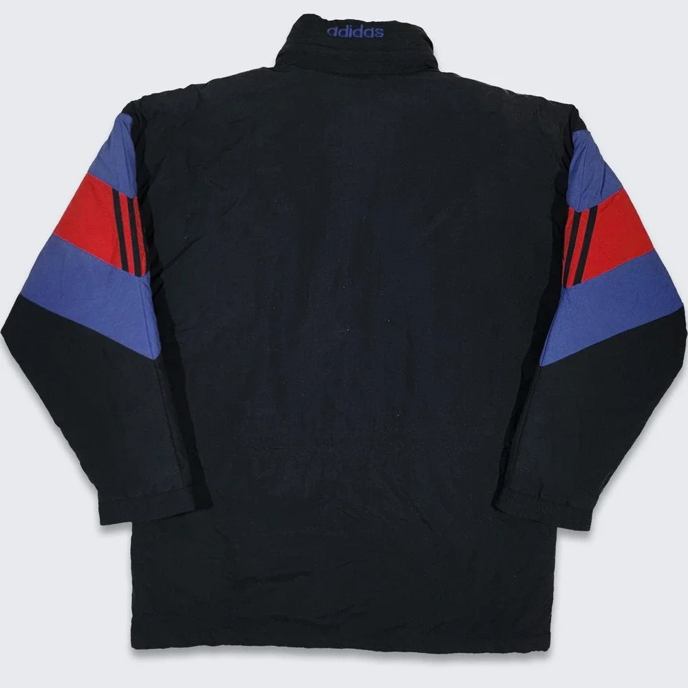 Adidas Vintage 90s Color Block Heavy Jacket